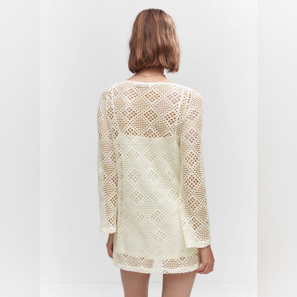 MANGO Sandrita Openwork dress - Picture 5 of 6